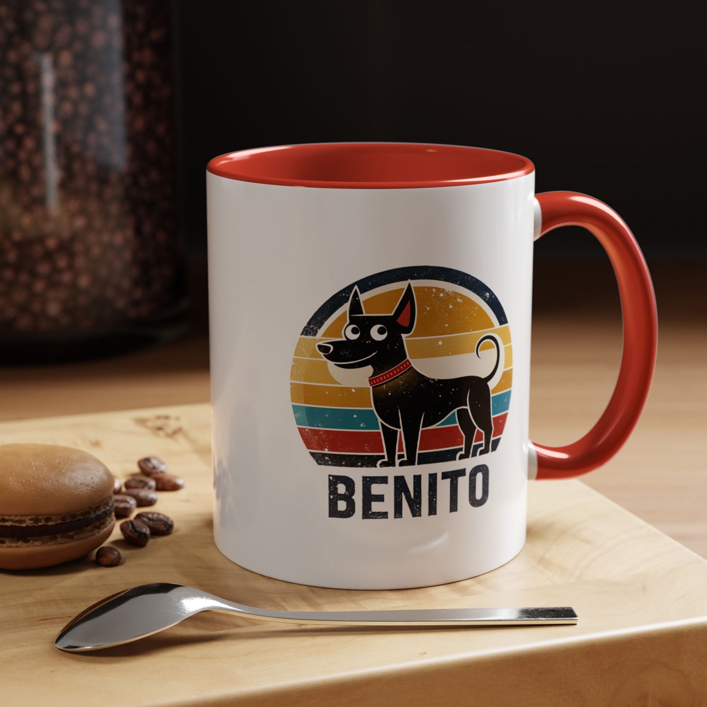 Benito The Dog Accent Coffee Mug (11 oz)