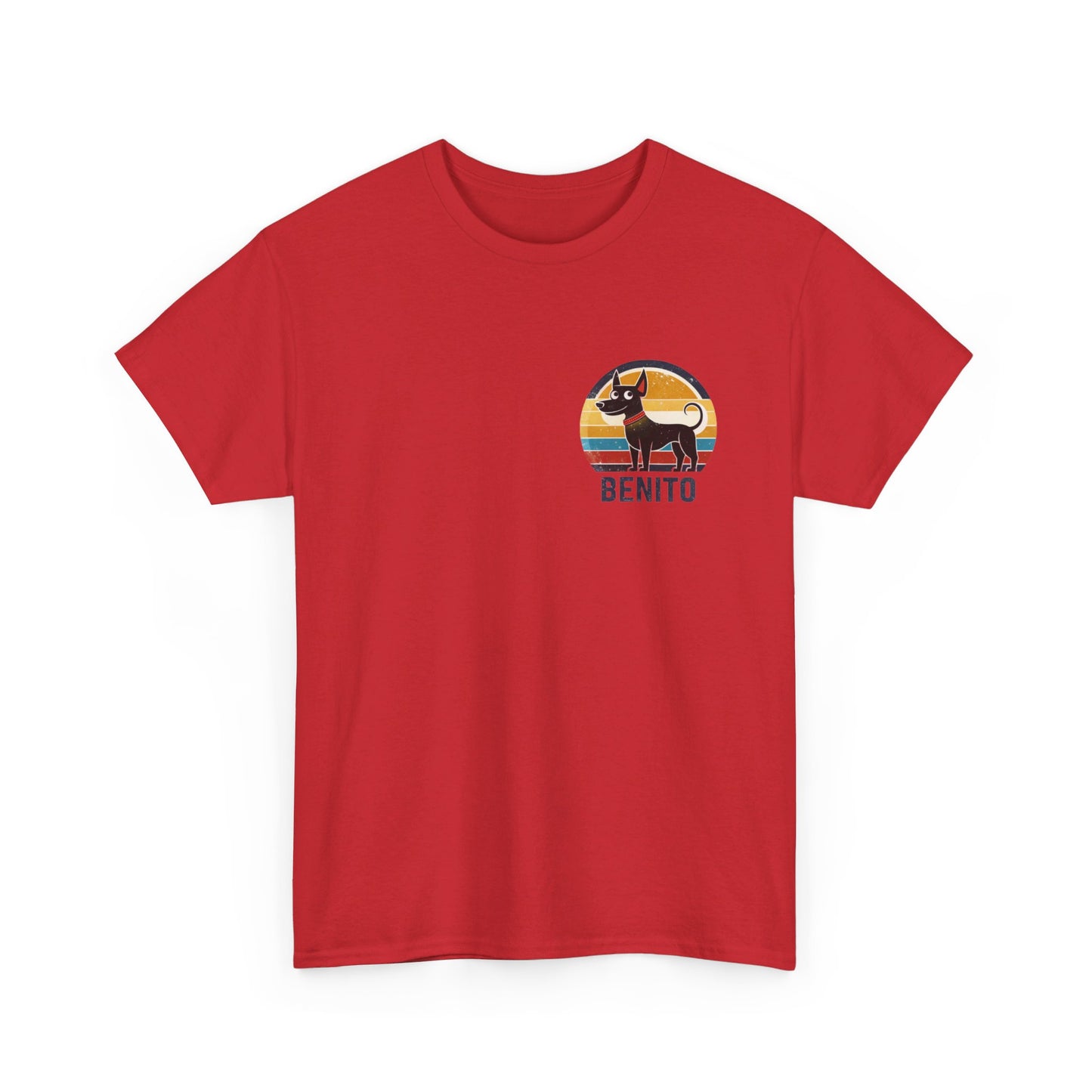 Benito The Dog Unisex Heavy Cotton Tee - Men, Women