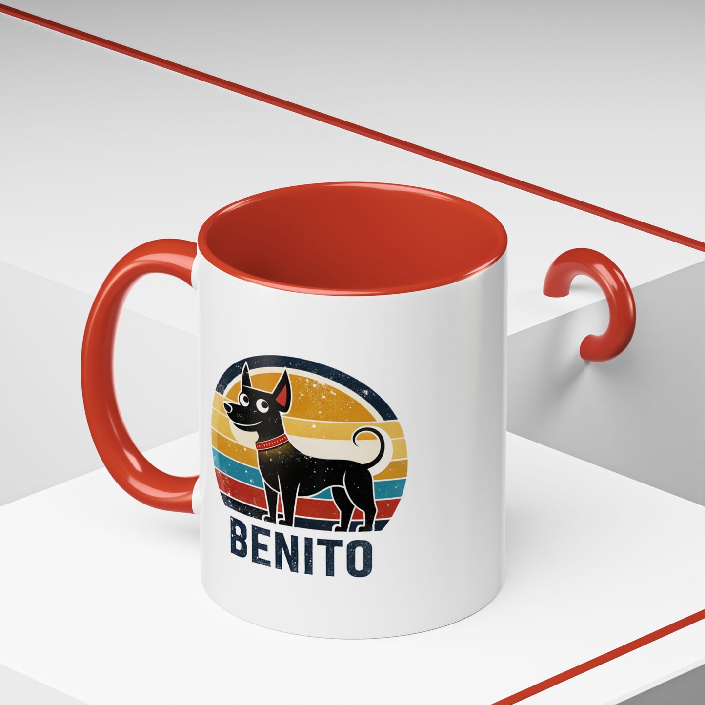Benito The Dog Accent Coffee Mug (11 oz)