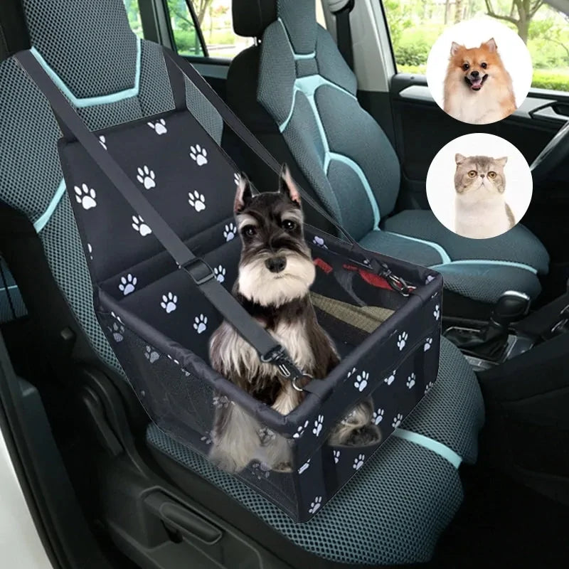Pet Travel Car Seat Cover (16x13x10 in)- Dog, Cats, Waterproof