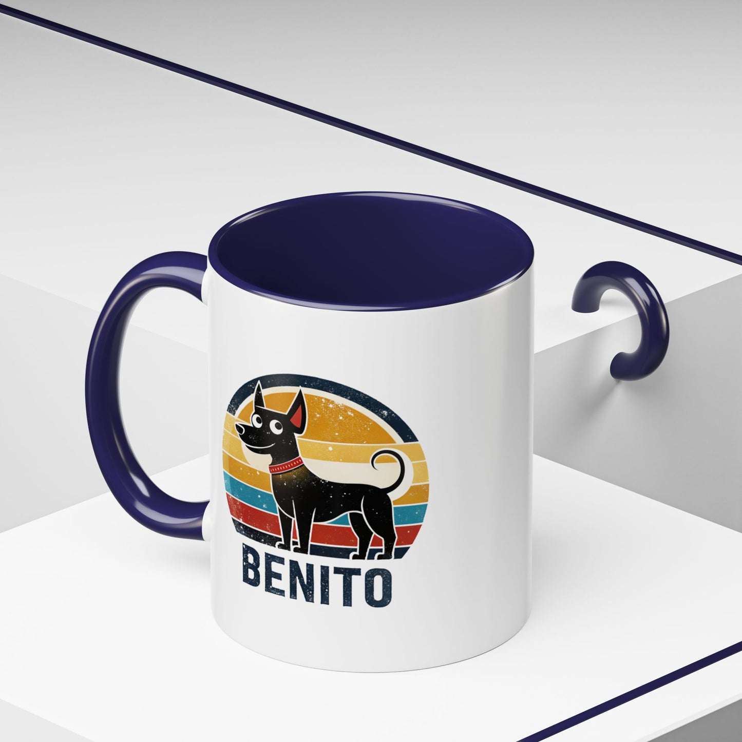 Benito The Dog Accent Coffee Mug (11 oz)