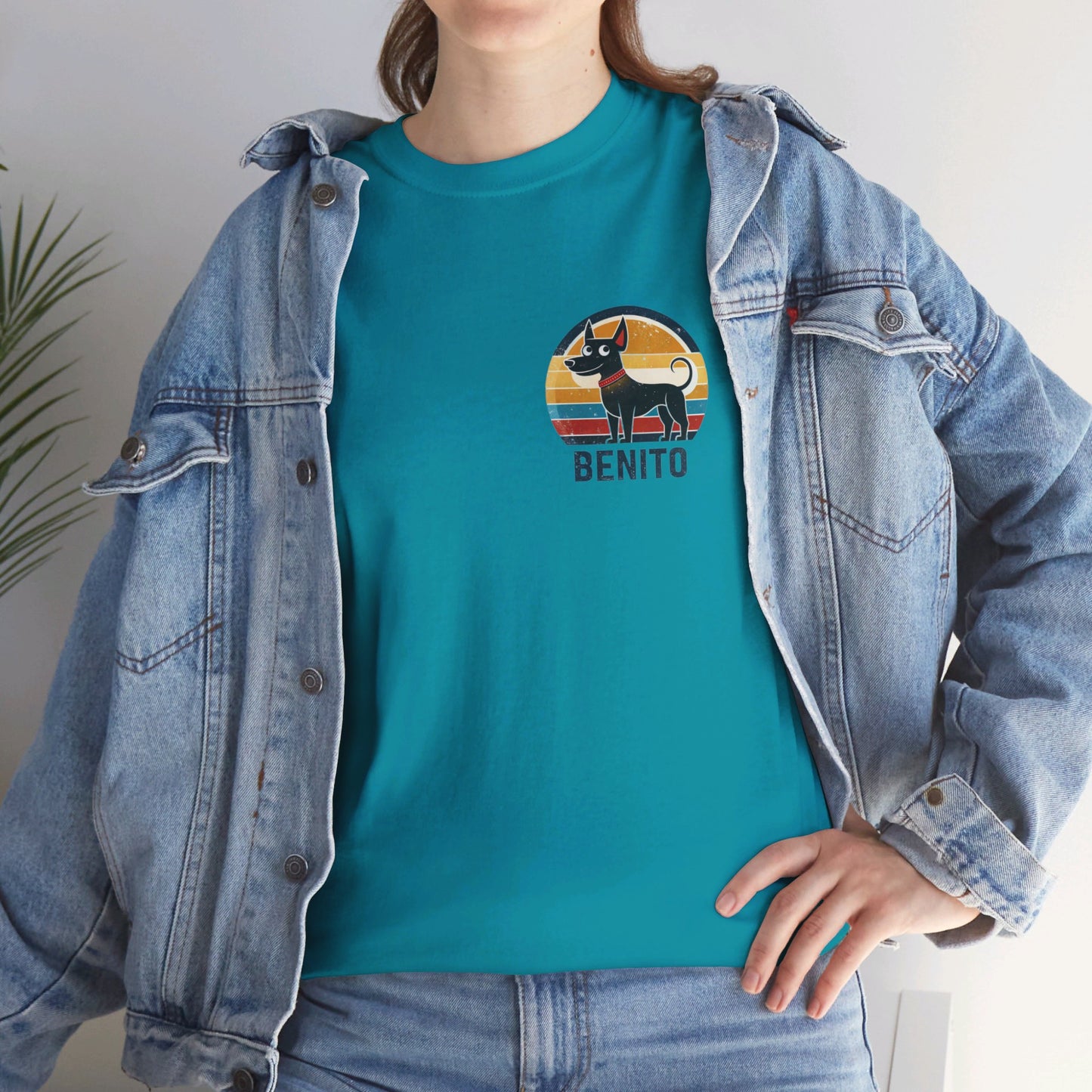 Benito The Dog Unisex Heavy Cotton Tee - Men, Women