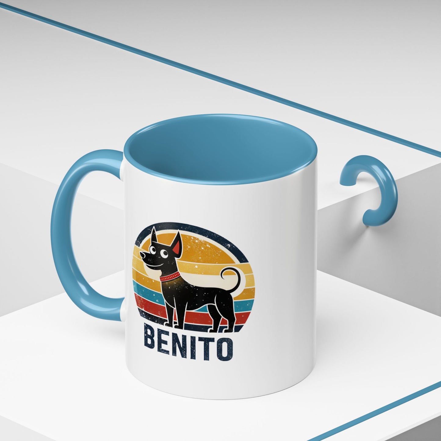 Benito The Dog Accent Coffee Mug (11 oz)