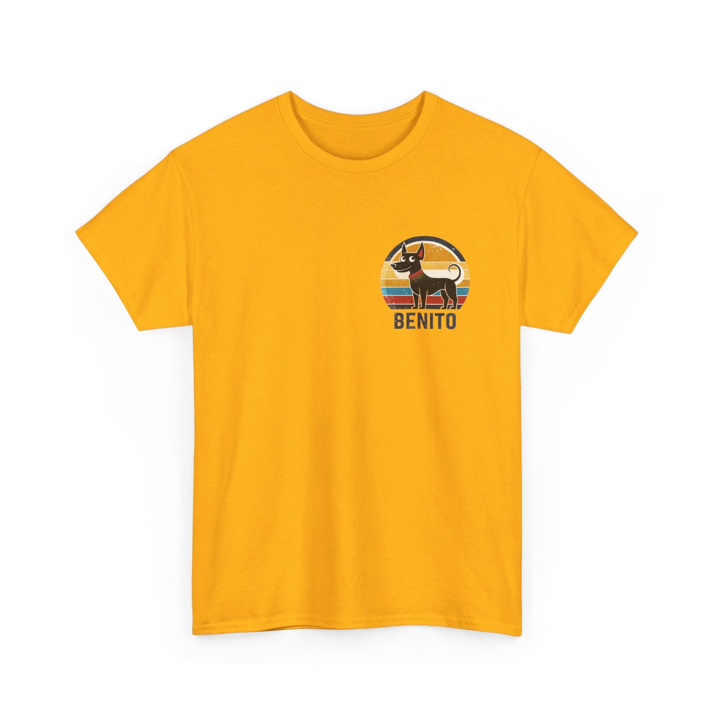 Benito The Dog Unisex Heavy Cotton Tee - Men, Women