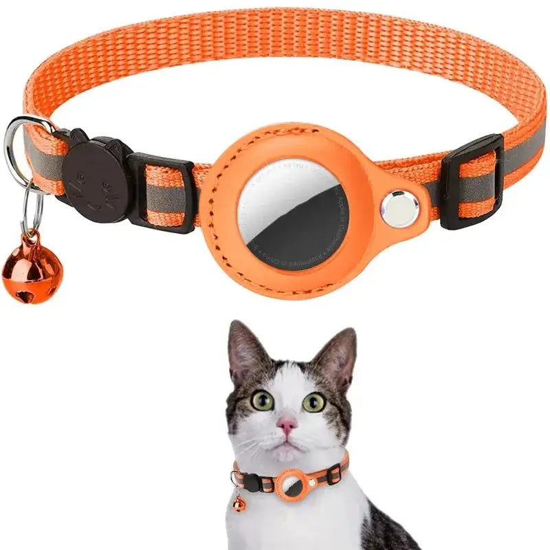 Reflective Nylon Cat Collar - Pet, Small, One Size, Adjustable