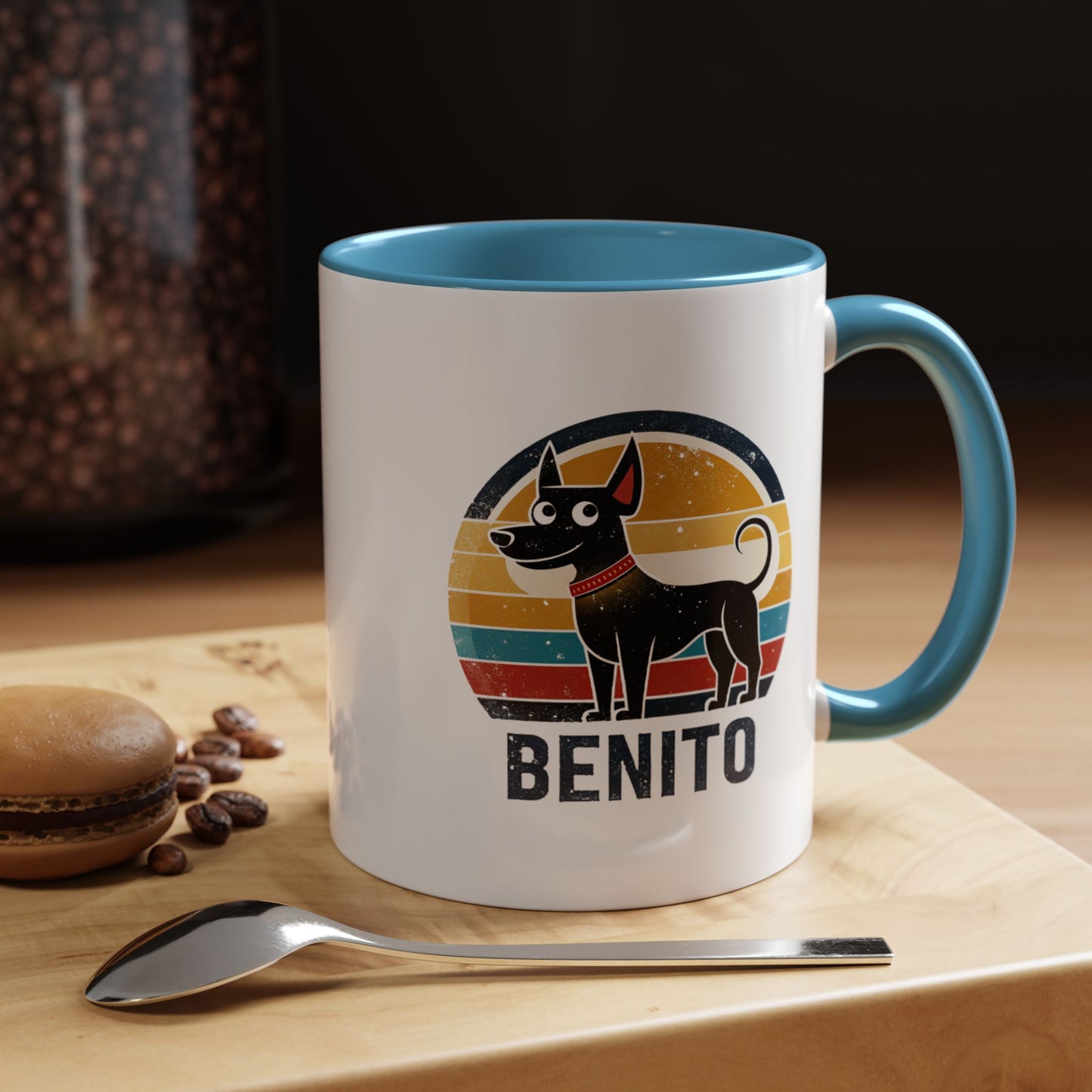 Benito The Dog Accent Coffee Mug (11 oz)