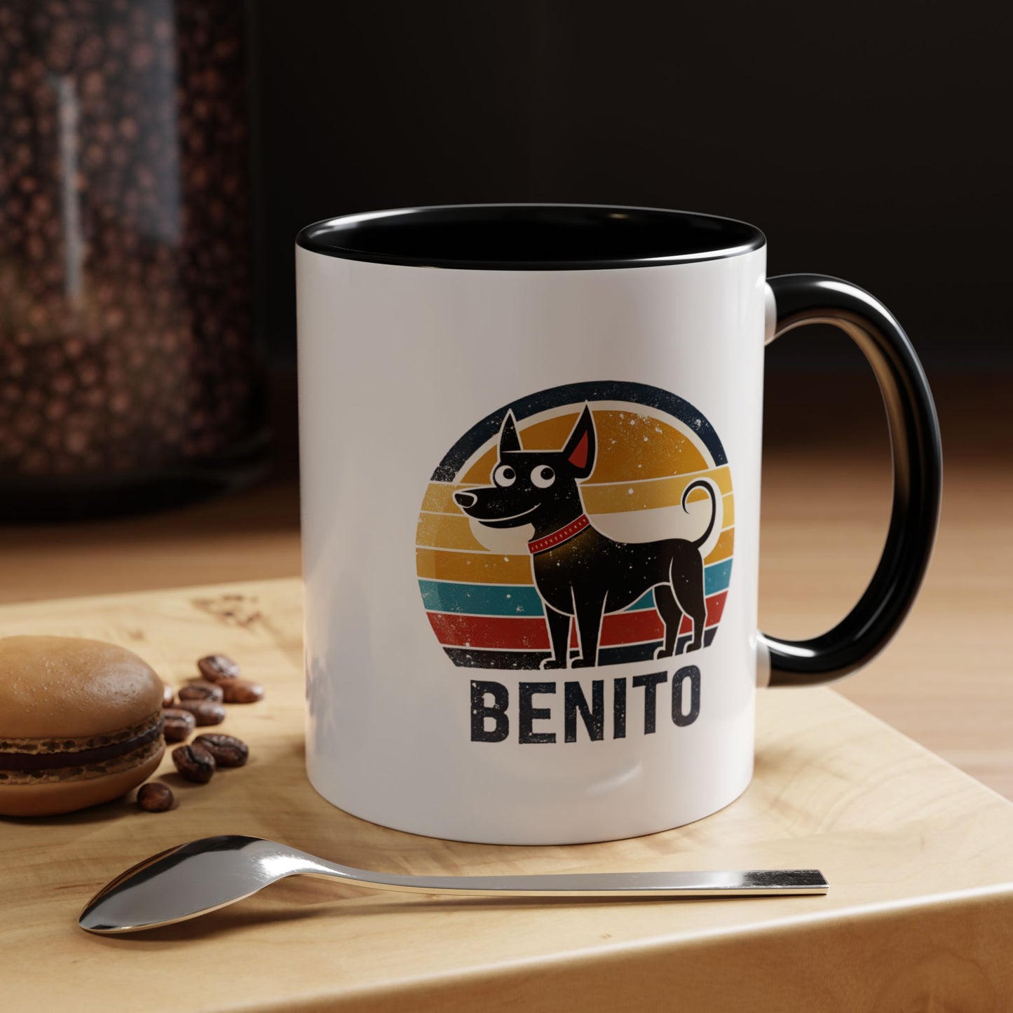 Benito The Dog Accent Coffee Mug (11 oz)
