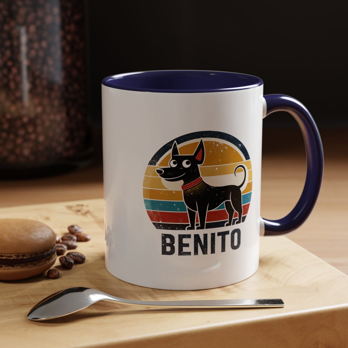 Benito The Dog Accent Coffee Mug (11 oz)