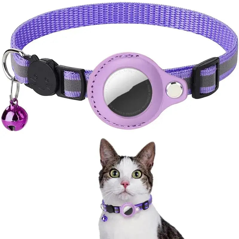 Reflective Nylon Cat Collar - Pet, Small, One Size, Adjustable