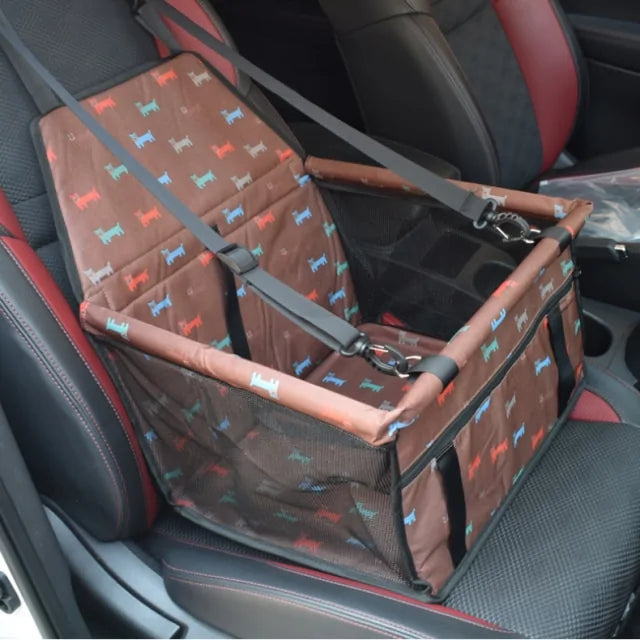 Pet Travel Car Seat Cover (16x13x10 in)- Dog, Cats, Waterproof