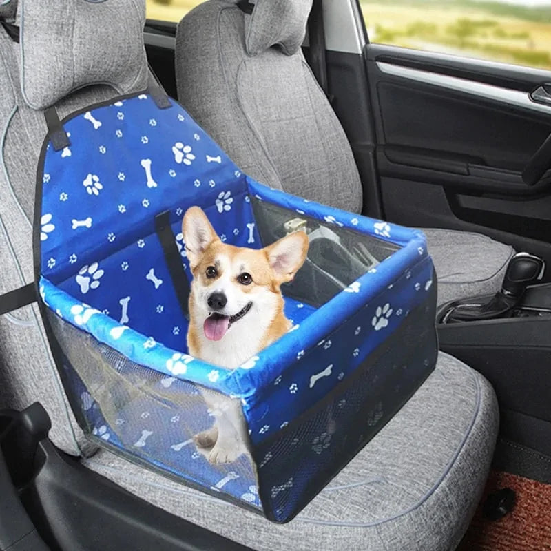 Pet Travel Car Seat Cover (16x13x10 in)- Dog, Cats, Waterproof