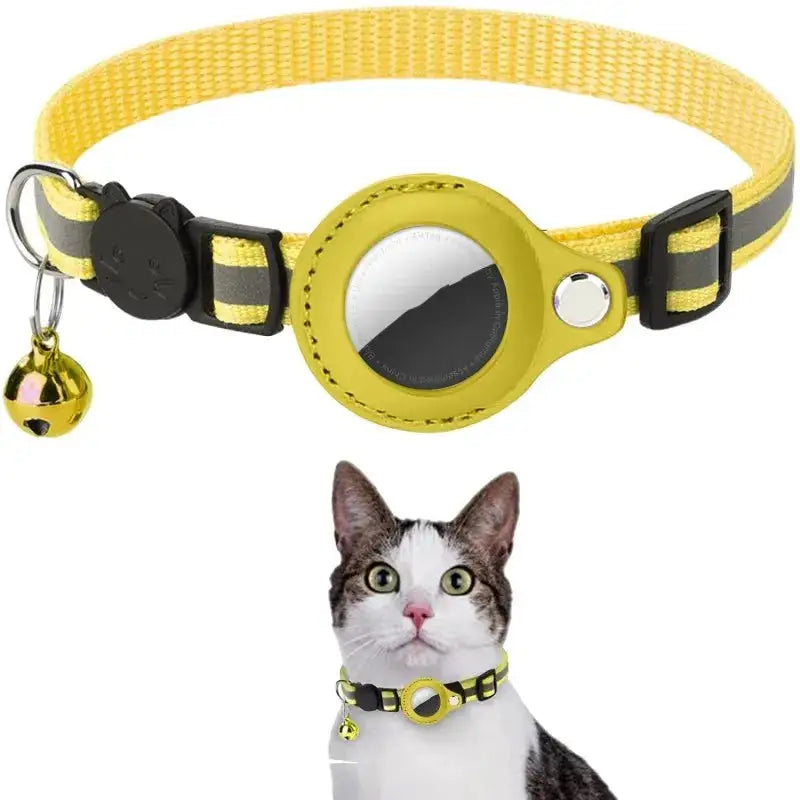 Reflective Nylon Cat Collar - Pet, Small, One Size, Adjustable