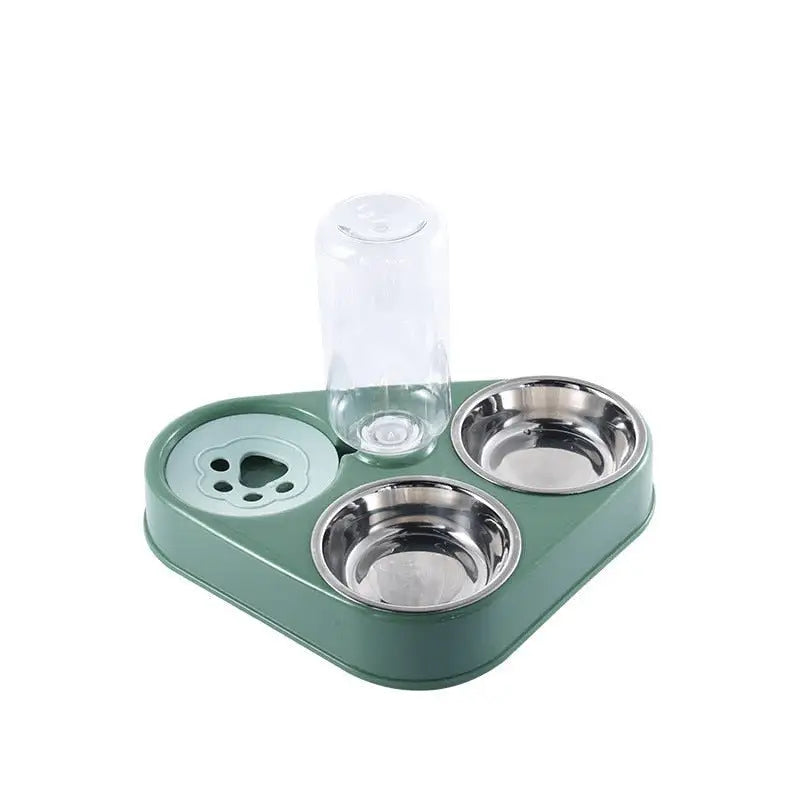 3 in 1 Pet Feeding Bowl - Drinking & Feeder