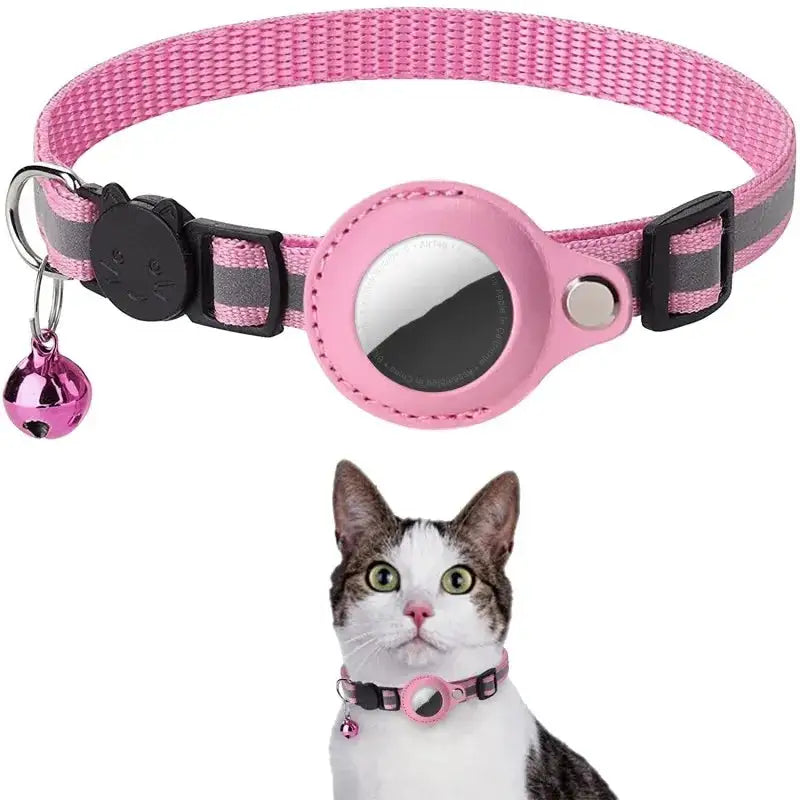 Reflective Nylon Cat Collar - Pet, Small, One Size, Adjustable