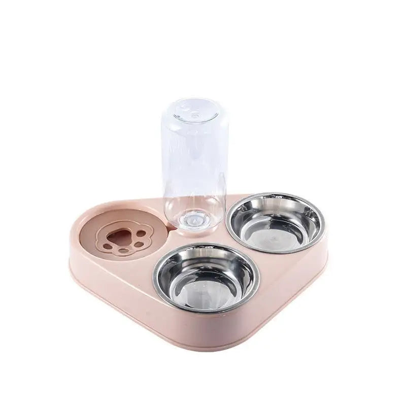 3 in 1 Pet Feeding Bowl - Drinking & Feeder