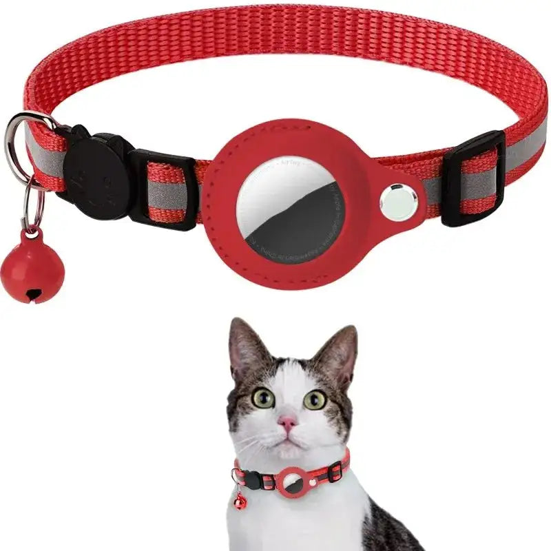 Reflective Nylon Cat Collar - Pet, Small, One Size, Adjustable