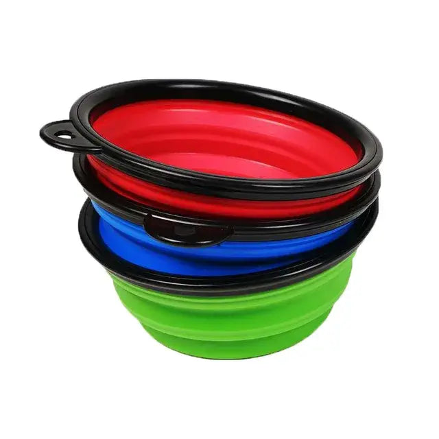 Collapsible / Retractable Pet Bowl - Large, Small, Dogs, Cats