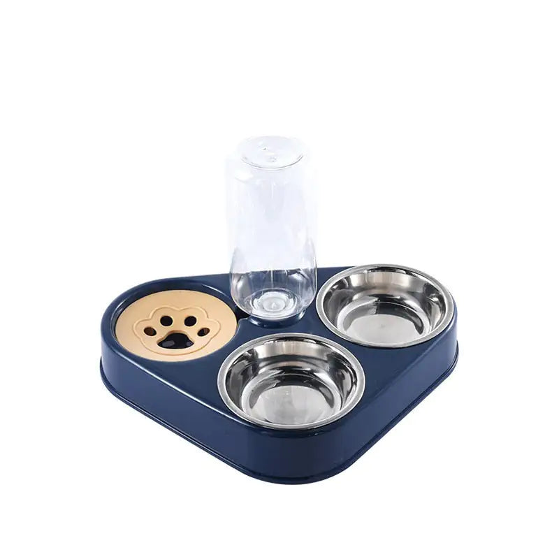 3 in 1 Pet Feeding Bowl - Drinking & Feeder