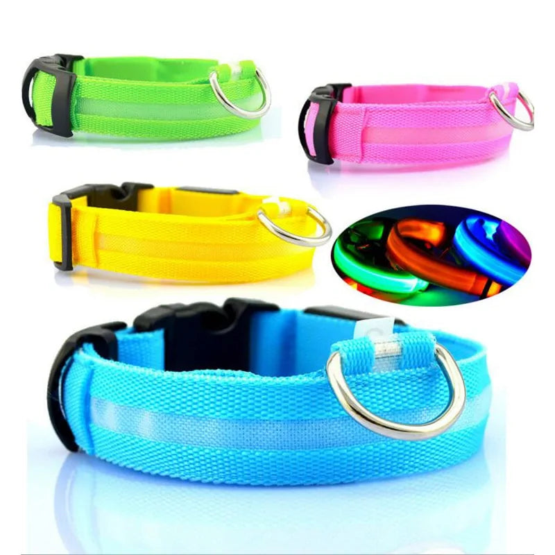 Pet LED Collar - Dogs, Cats, Rabbits