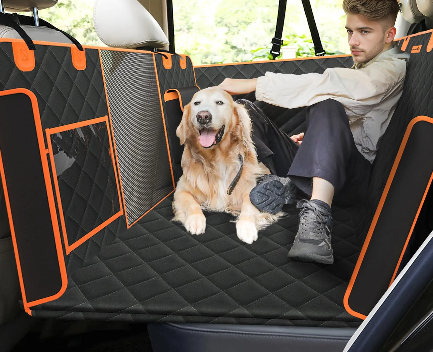 4 in 1 Convertible Pet Car Seat Cover - Dog, Puppy, Cats