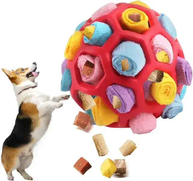 Interactive Snuffle Ball - Enhance Pet Foraging Instincts, Dogs, Toys