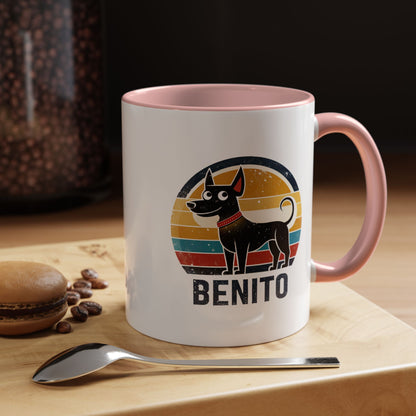 Benito The Dog Accent Coffee Mug (11 oz)