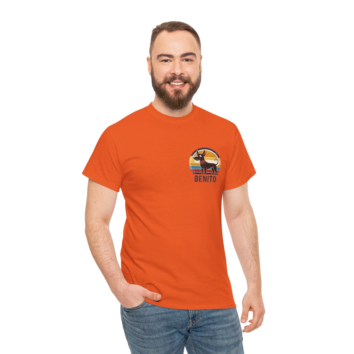 Benito The Dog Unisex Heavy Cotton Tee - Men, Women