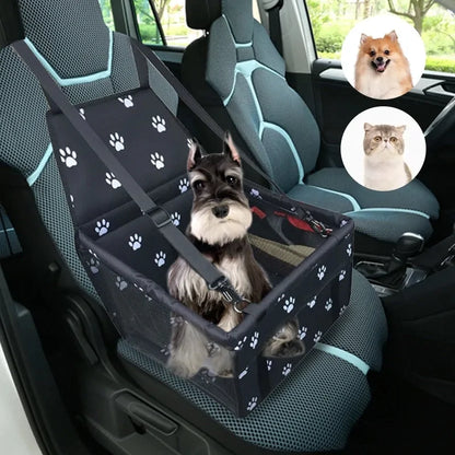 Pet Travel Car Seat Cover (16x13x10 in)- Dog, Cats, Waterproof