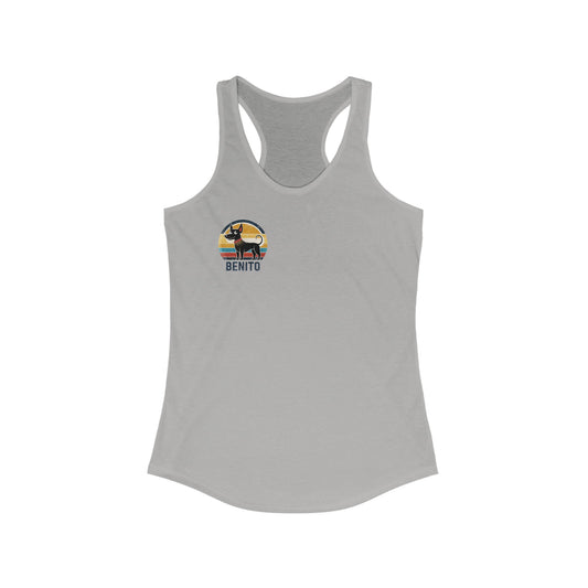 Benito The Dog Women's Ideal Racerback Tank - Top