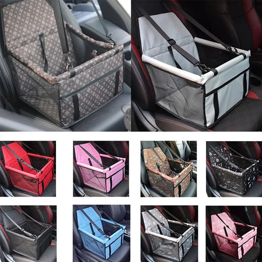 Pet Travel Car Seat Cover (16x13x10 in)- Dog, Cats, Waterproof