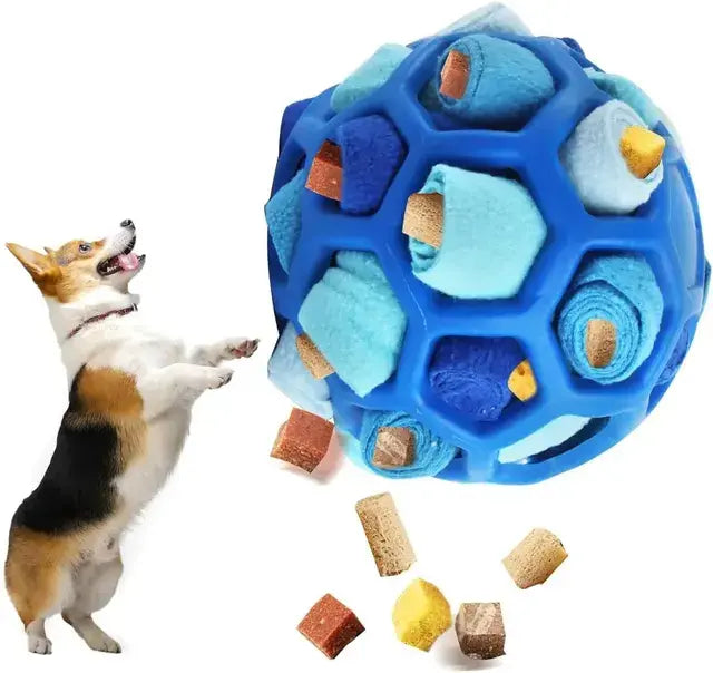 Interactive Snuffle Ball - Enhance Pet Foraging Instincts, Dogs, Toys