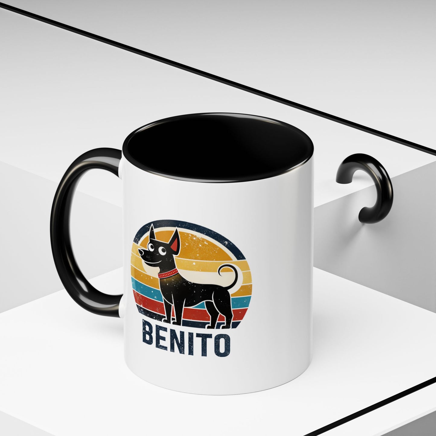 Benito The Dog Accent Coffee Mug (11 oz)