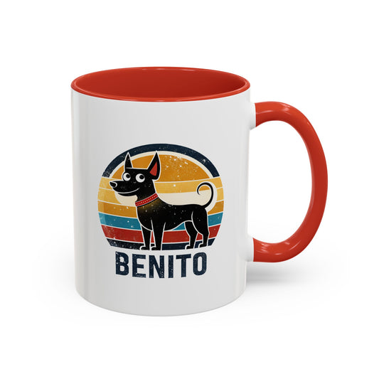 Benito The Dog Accent Coffee Mug (11 oz)