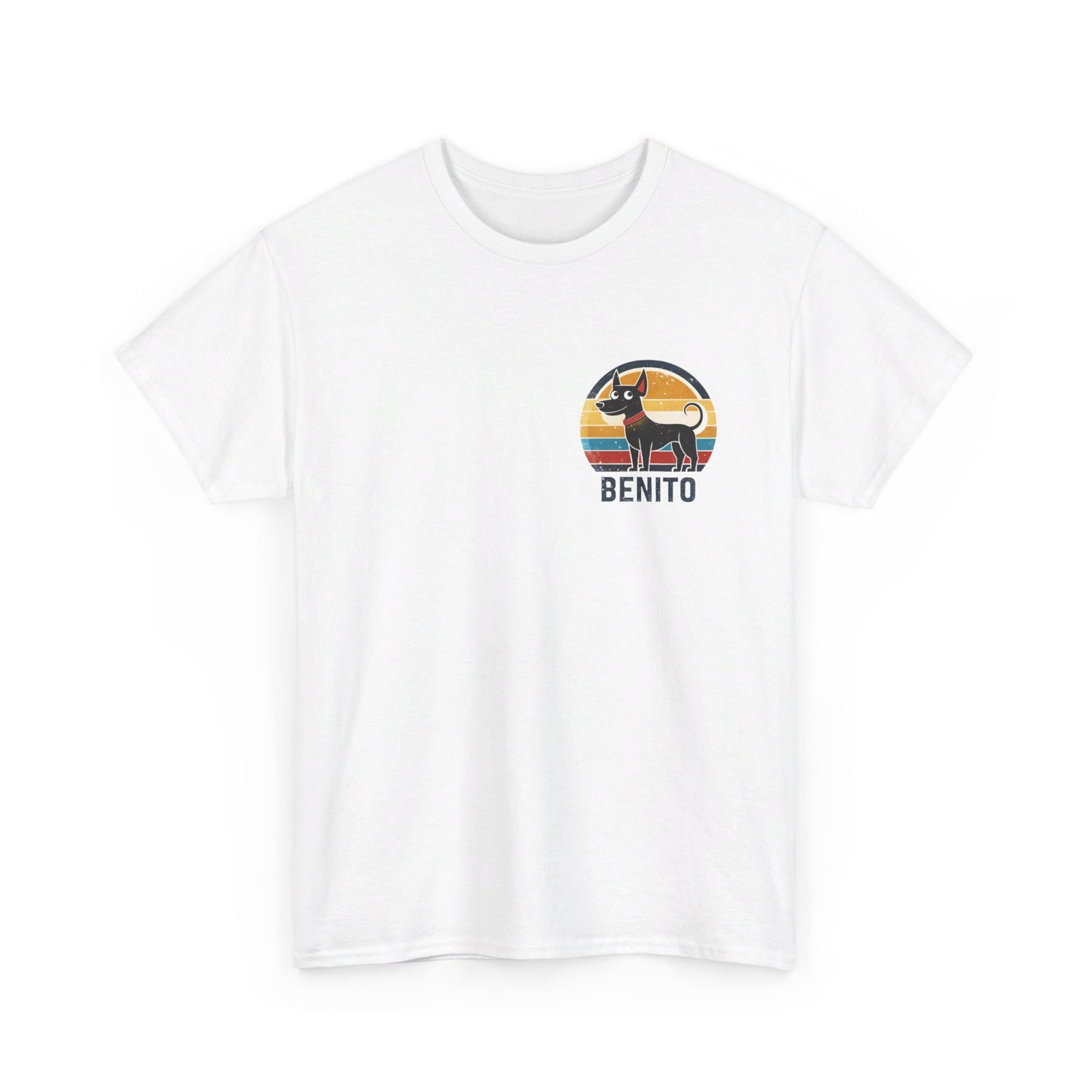 Benito The Dog Unisex Heavy Cotton Tee - Men, Women