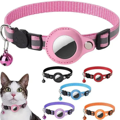 Reflective Nylon Cat Collar - Pet, Small, One Size, Adjustable