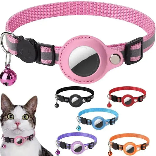 Reflective Nylon Cat Collar - Pet, Small, One Size, Adjustable
