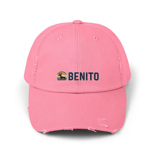 Benito The Dog Unisex Distressed Cap - Hat