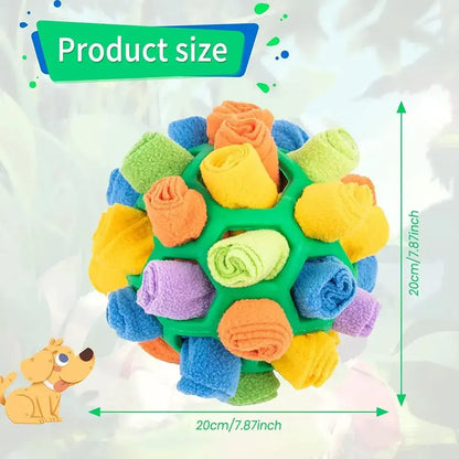 Interactive Snuffle Ball - Enhance Pet Foraging Instincts, Dogs, Toys