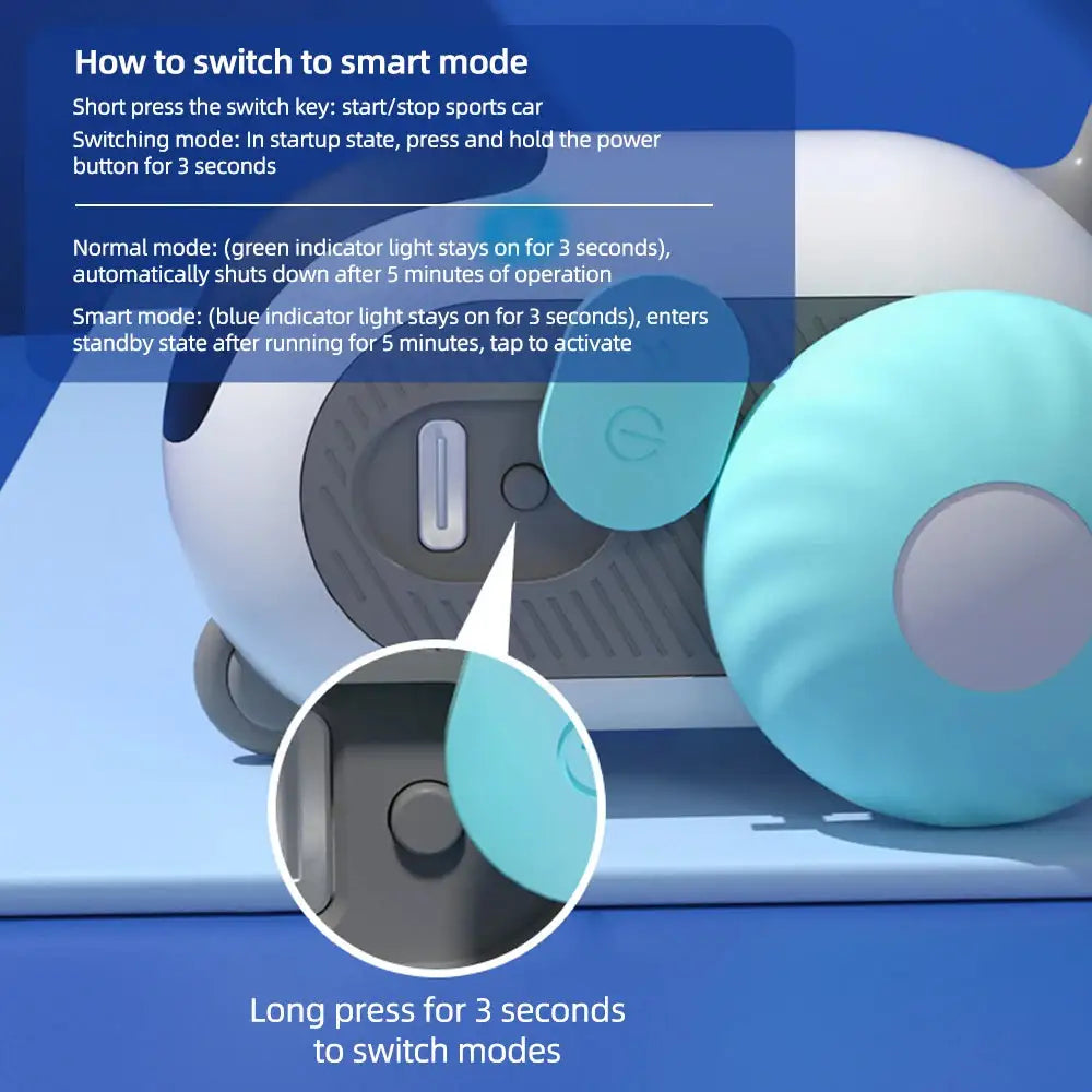 Remote Controlled Smart Pet Toy - Dogs, Cats