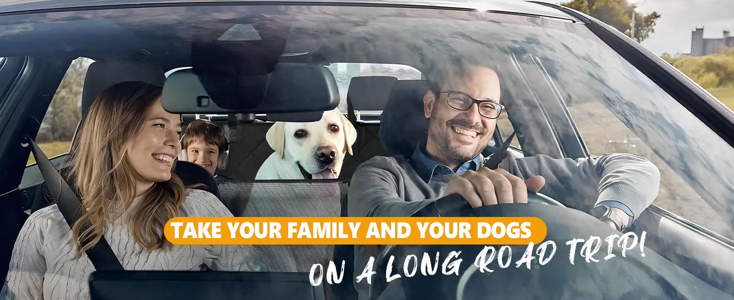 4 in 1 Convertible Pet Car Seat Cover - Dog, Puppy, Cats