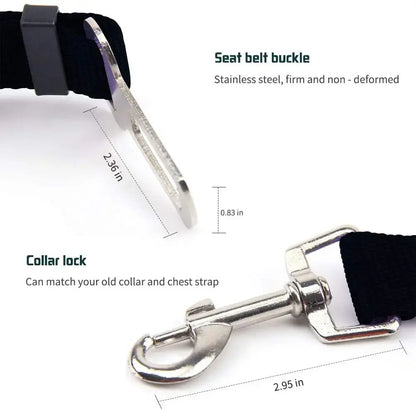 Adjustable Pet Seat Belt For Car