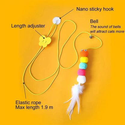 Adjustable Swinging Toy Pets - Cats, Dogs