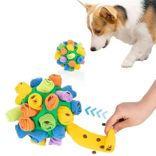 Interactive Snuffle Ball - Enhance Pet Foraging Instincts, Dogs, Toys