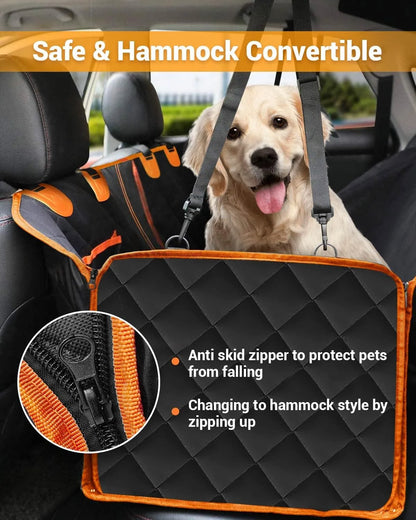 4 in 1 Convertible Pet Car Seat Cover - Dog, Puppy, Cats