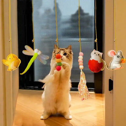 Adjustable Swinging Toy Pets - Cats, Dogs